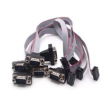 12 Inch (30Cm) DB9 Serial Male Port Bracket to 10 Pin Motherboard Header Panel M picture