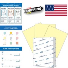 Colorful Printer Paper 20lb Canary Yellow 8.5x11 500 Sheets High Quality picture