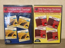 New TPS Test Prep Services LOT Algebra, Geometry & Vocabulary DVD PC *SEE DESC* picture