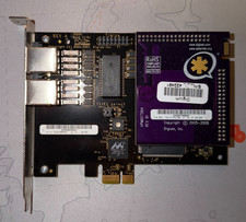 Digium TE220PEX Dual Port T1/E1/J1 PCIe Asterisk Card w/ VPMOCT064 Echo Cancella picture