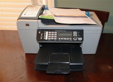 HP OfficeJet 5610 All-In-One Inkjet USB Printer Low Page Counts. CLEAN picture