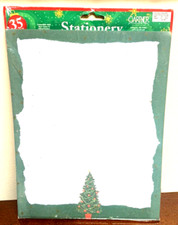 Traditional Merry Christmas Tree Classic Green Computer Letter Paper - 35 Sheets picture