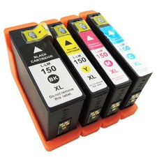 4 Pack New 150XL Ink Cartridge For Lexmark Pro715, Pro915, S315 S415 S515 150 picture