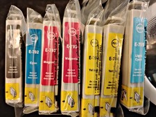 7 Printer Ink Cartridges New for Epson: E-791 /792/793/794/795 / picture