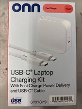ONN 100W Fast Charge USB-C Laptop Charging Kit With Fast Charge Power Delivery  picture