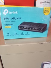 NEW IN BOX  ~ TP-LINK 8 Port Gigabit Desktop  Switch LS108UN picture