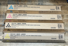 (Full Set) NEW OEM Ricoh CYMK MP C3000 Toner 841338 841339 841340 841341 picture