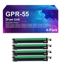 4 Pack GPR-55 GPR55 Drum Unit Use for ImageRUNNER Advance C5535 C5535i C5540 picture