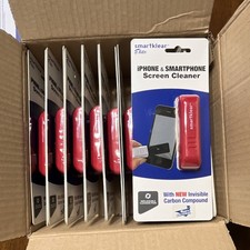 Box of 20 SmartKlear iPhone & Smartphone Screen Cleaner Red WHOLESALE picture