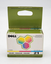Genuine Dell Y499D Series 21 Standard Capacity Color Ink Cartridge Brand New picture