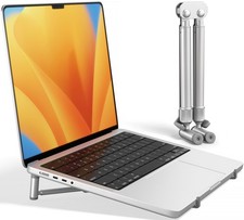X-Stand Laptop Riser - Cooling Portable Folding MacBook Laptops 12-17