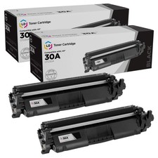 LD 2PK Replacement HP 30X CF230X HY Black Toner Cartridge LaserJet M203 MFP M227 picture