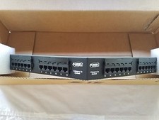 Category 5E Angled 24-Port LOADED 110-Mod 8W8P 1499604-1 AMP - Black - NEW picture