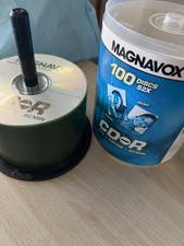 MAGNAVOX DVD+R - 700MB 52X - 80 minutes Speed. Qty 62 picture
