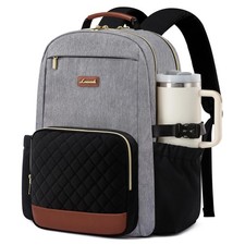 LOVEVOOK Laptop 15.6 Inch, Grey - Black - Chestnut Brown + Diamond-shaped picture