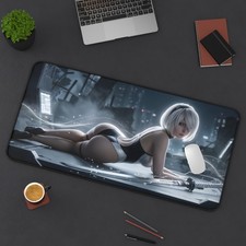 2B Desk Mat, Computer Desk Mat, NieR Automata Computer Pad Gamer Gift Desk Decor picture