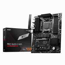 MSI PRO B650-S WIFI ATX AMD AM5 DDR5 Motherboard w/ Wi-Fi for Gaming picture