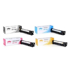 For Canon 118 Toner Cartridge Combo BK/C/M/Y - Moustache - SALE picture