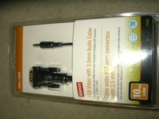 new Staples VGA Video with 3.5 mm Audio Cable 10 Feet 3.5mm  picture