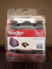 Evolis VBDG204EU Badgy YMCKO Color Printer Ribbon Badgy1 100 Prints Open Box picture