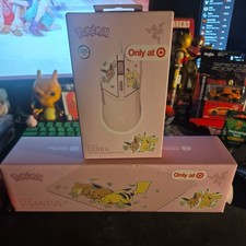 Pokemon x Razer Cobra Wired Mouse|Mousepad|Pikachu & Eevee picture