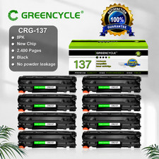 8 Pack CRG137 Toner Cartridge for Canon Imageclass MF217w MF232w MF236n MF249dw picture