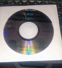 New Sealed Sharp Sharpdesk V3.3 Network Scanner Utilities For Windows  picture