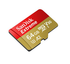 SanDisk Extreme microSDXC UHS-I Memory Card, 170 MB/s, SDSQXAH-064G-GN6AA picture