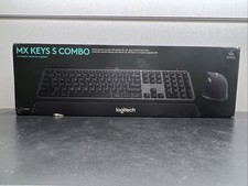Logitech MX Keys S Combo - Performance Wireless Keyboard and Mouse with Palm Res picture