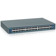 YuanLey 48 Port Gigabit PoE+ Switch 800W 2 SFP Uplink Unmanaged picture
