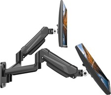 BONTEC Dual Monitor Wall Mount for 13-32 Inch Screens, Height Black  picture
