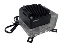 Barrow Intel SFFPC CPU Water Block +  Pump + Reservoir Acrylic Clear RGB picture