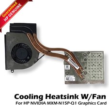 Genuine HP NVIDIA MXM-N15P-Q1 Graphics Card Fan & Heat Sink Assembly 773433-001 picture