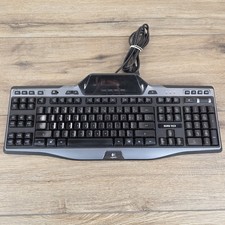 Logitech G510 Wired Gaming Keyboard LCD Display Programmable G-Keys USB Tested picture