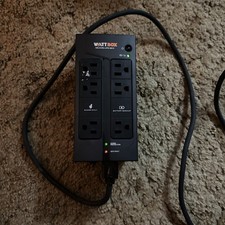 WattBox WB-OVRC-UPS-350-6 Standby UPS and Battery Pack (Compact), 6-Outlet 350VA picture