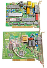 2 ISA 8bit modems Digitan DS24 & GVC/Compaq Cirrus Logic KB341803 picture