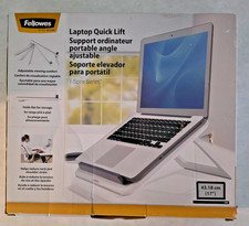 Fellowes I-Spire Series Laptop Lift - White - Fits Up to 17