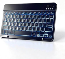Mini Bluetooth Keyboard, Small Portable Wireless Rechargeable Keyboard picture