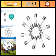 6.3A 250V Fuse Replacement - Nissan Battery Fuse 5mm x 20mm, Pack of 10, Optimal picture