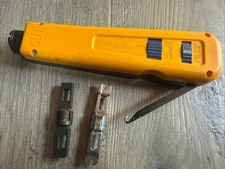 Fluke Networks D914 Impact Punchdown Tool w/ EverSharp 66 Blade Hook Spudger picture