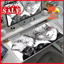 Anime Tokyo Ghoul Mousepad Kaneki Ken Computer Gaming Desk Mat WHITE027P picture