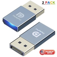 2pcs 4K DisplayPort Headless Ghost Display Emulator PC Dummy Plug EDID Adapter picture