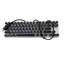 Magicforce Smart 68 Keys Mini Mechanical Keyboard Typewriter Style Silver Black picture