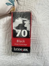 Lexmark 70 Black Print Cartridge (New In Box) picture
