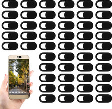 50 Pcs Ultra-Thin Webcam Cover Slide for Laptop, Computer, Phone picture
