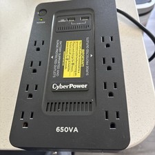 CyberPower  650VA/390W 8 Outlets ECO LCD USB picture