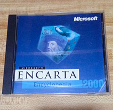 Microsoft Encarta Encyclopedia 2000 CD-ROM Set Windows English MPN X05-00952 picture