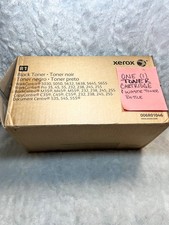 XEROX 006R01046 6R1046 (1) Black Toner Cartridge & (1) Waste Bottle Genuine OEM picture