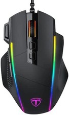 Wired Gaming Mouse RGB 8000 DPI PC Laptop Ergonomic 8 Buttons Pictek PC278A picture