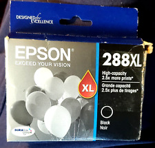 Epson 288XL Black Ink Cartridge OEM Factory Epson - NEW/ WORN BOX - Exp: 01/26 picture